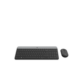 مجموعة لوحة المفاتيح والماوس اللاسلكية Logitech MK470 باللون الأسود (ARA)
